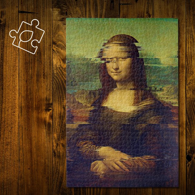 Mona Lisa mit einem Funken Puzzle (Von Creator hochgeladen)