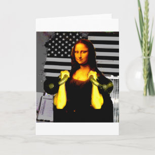 Mona Lisa mit KettleBells Karte