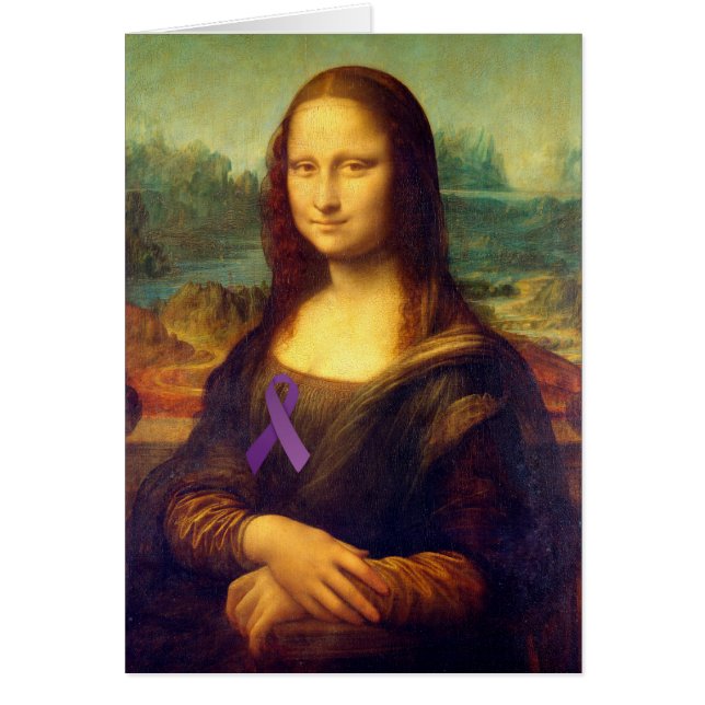 Mona Lisa mit Lila Band (Vorne)