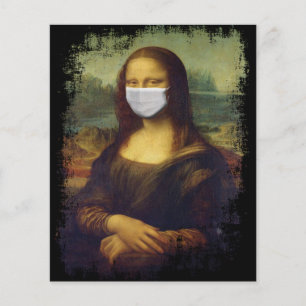 Mona Lisa mit Maske