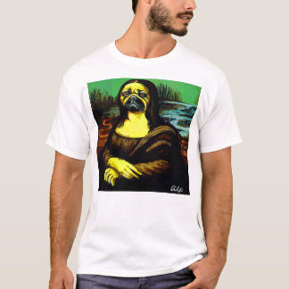Mona-Lisa-Mops $22,95 T-Shirt