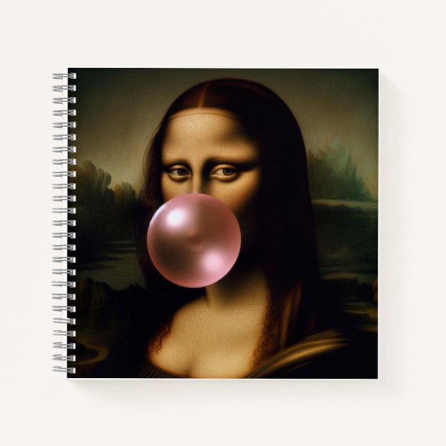 Mona Lisa Notizbuch (Vorderseite)
