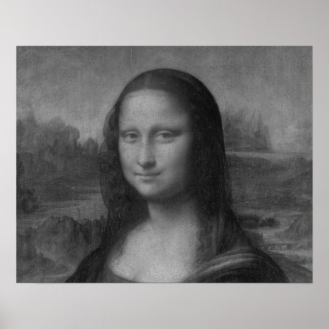 Mona lisa Ölgemälde Leinwand Poster (Vorne)