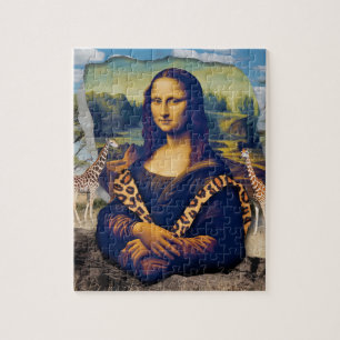 Mona Lisa on Safari Puzzle