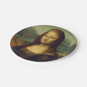 Mona Lisa Pappteller
