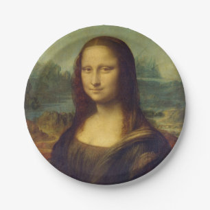 Mona Lisa Pappteller