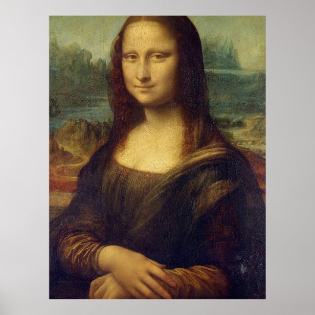 Mona Lisa Picture Ledge Poster (Vorne)