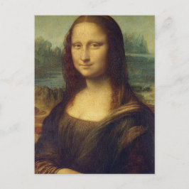 Mona Lisa Picture Ledge Postkarte