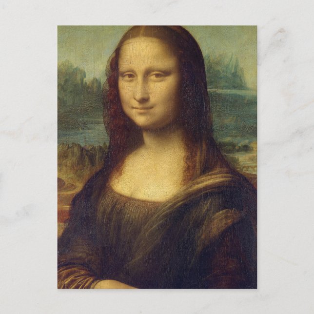 Mona Lisa Picture Ledge Postkarte (Vorderseite)