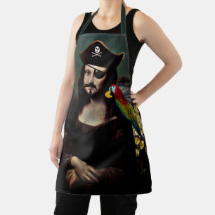 Mona Lisa Pirate Captain Schürze