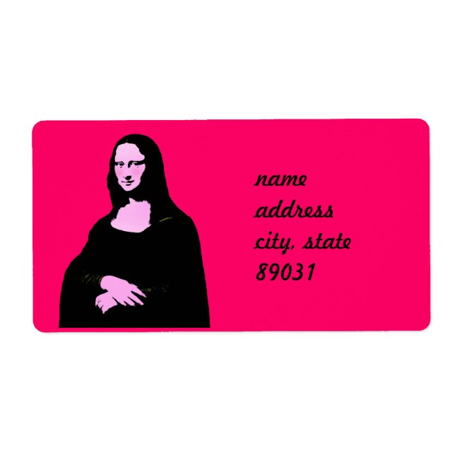 Mona Lisa Pop Art Style (Vorne)