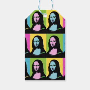Mona Lisa - Pop Art Style Geschenkanhänger