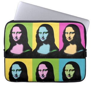 Mona Lisa - Pop Art Style Laptopschutzhülle