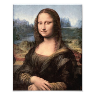 Mona Lisa Portrait / Malerei Fotodruck