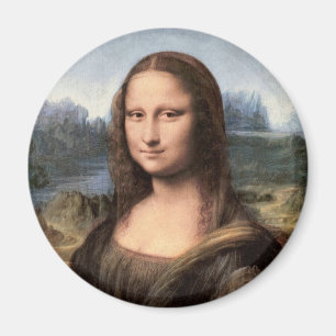 Mona Lisa Portrait / Malerei Magnet