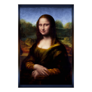 Mona Lisa (Portrait von Lisa Gherardini) Poster