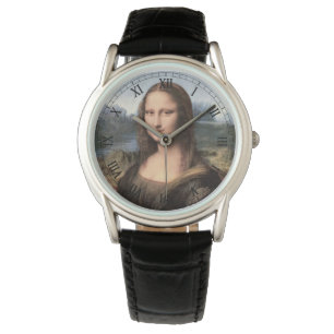 Mona Lisa Porträt-Malerei Armbanduhr