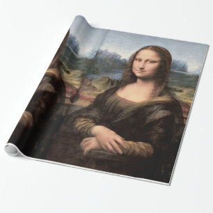 Mona Lisa Porträt/Malerei Geschenkpapier