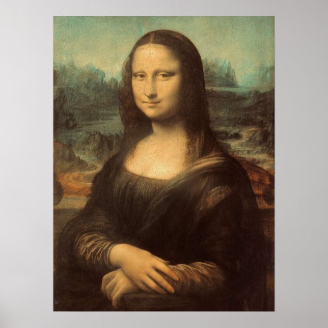 Mona Lisa Poster (Vorne)