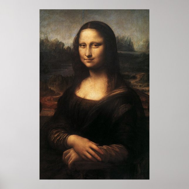 Mona Lisa Poster (Vorne)
