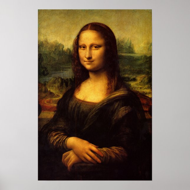 Mona Lisa Poster (Vorne)