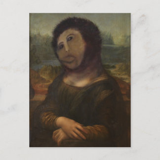 Mona Lisa Postkarte