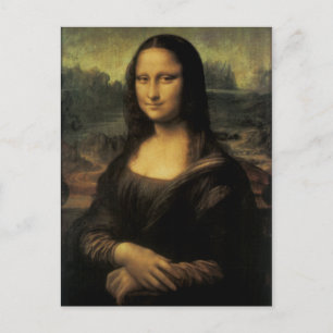 Mona Lisa Postkarte