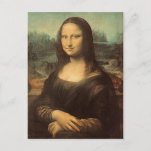 Mona Lisa Postkarte
