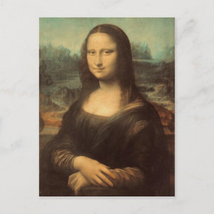 Mona Lisa Postkarte