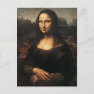 Mona Lisa Postkarte