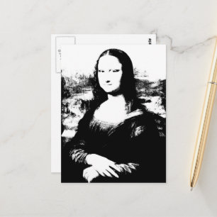 Mona Lisa Postkarte
