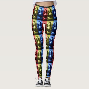 Mona Lisa Primärfarben Leggings