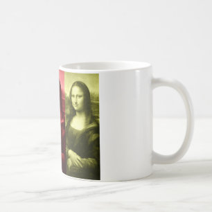 Mona Lisa Primärfarben Tasse
