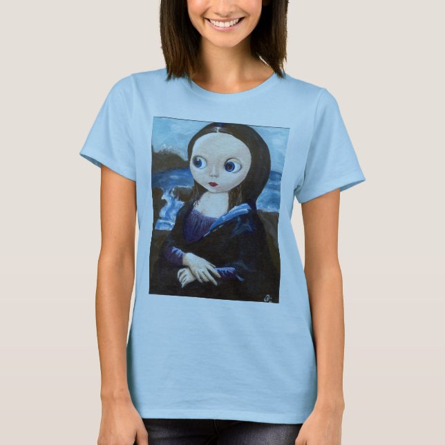 Mona Lisa Puppe T-Shirt (Vorderseite)