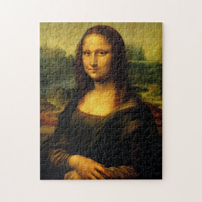 Mona Lisa Puzzle (Vertikal)