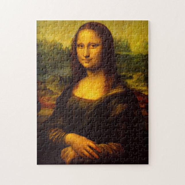 Mona Lisa-Puzzle Puzzle (Vertikal)