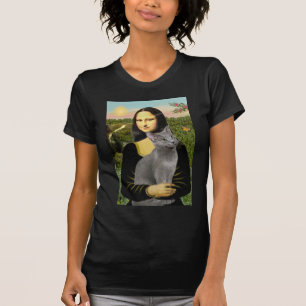 Mona Lisa - Russische Blaue Katze T-Shirt