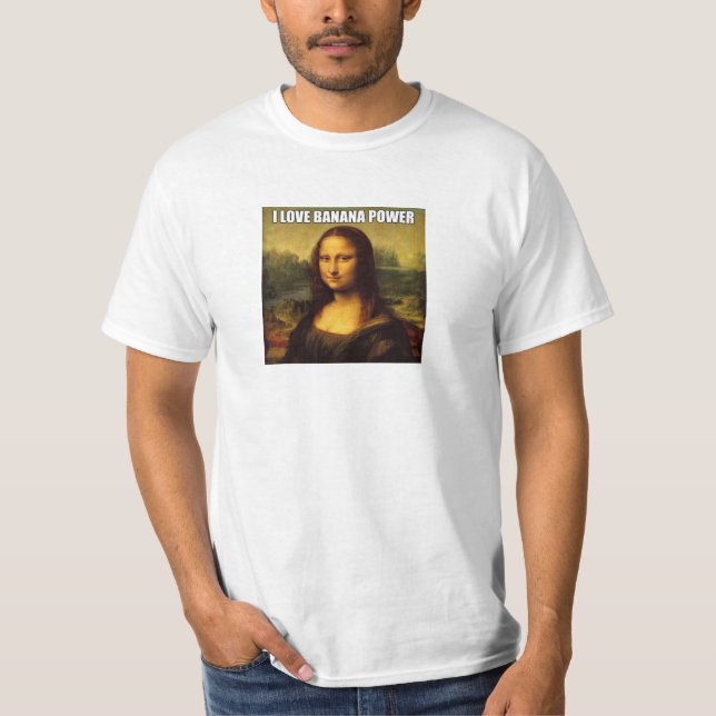 Mona Lisa sagt T-Shirt (Vorderseite)