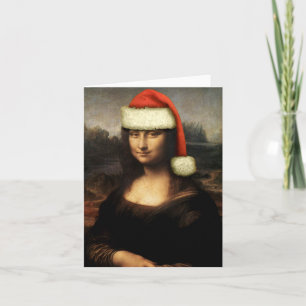 Mona Lisa Sankt Anmerkungs-Karte Feiertagskarte