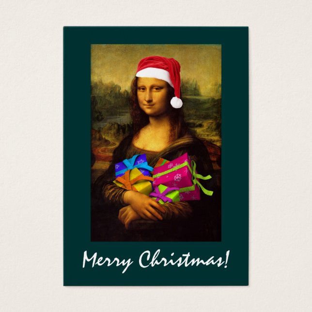 Mona Lisa Santa Claus (Vorderseite)