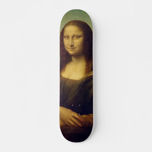 Mona Lisa Skateboard (Vorne)