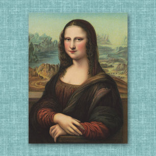Mona Lisa Smile Postkarte