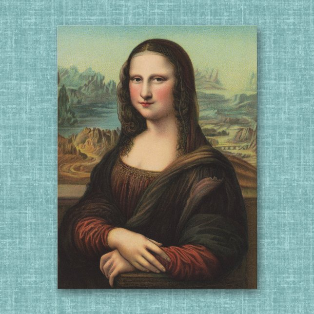 Mona Lisa Smile Postkarte (Von Creator hochgeladen)