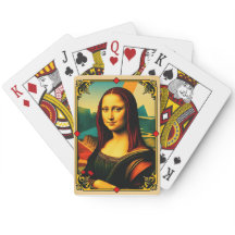 Mona Lisa Spielkarte