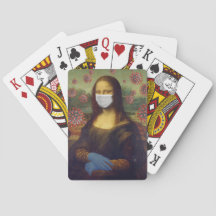 Mona Lisa spielt im Safe um Coronavirus, ZFBP