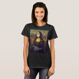Mona Lisa spielt im Safe um Coronavirus, ZFBP T-Shirt