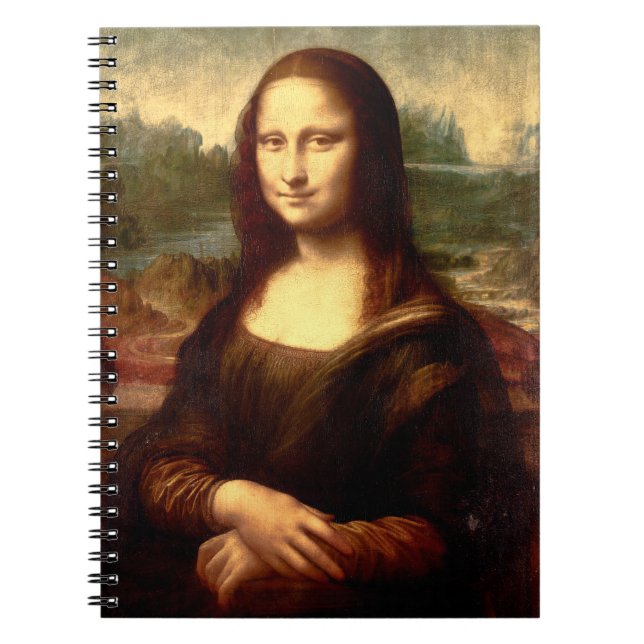 Mona Lisa Spiral Notebook Notizblock (Vorderseite)