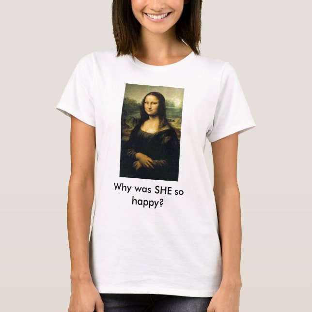 Mona Lisa T-Shirt (Vorderseite)