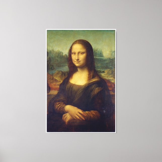 Mona Lisa – Timeless Renaissance Wall Art Leinwanddruck (Vorderseite)