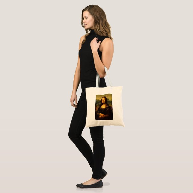 Mona Lisa Tote Bag Tragetasche (Vorderseite (Model))